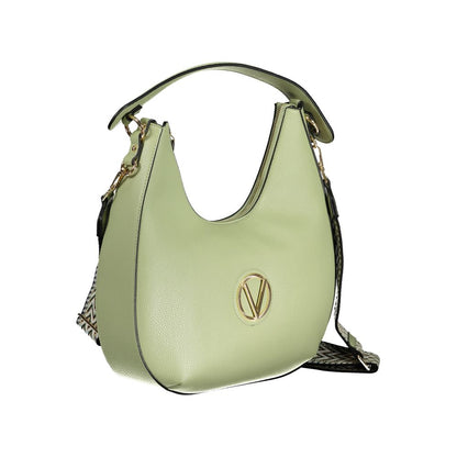 Mario Valentino Green Polyethylene Handbag with adjustable straps and logo