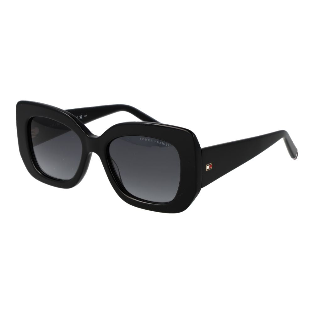 Tommy Hilfiger Black Women Sunglasses TO-1027240