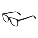 Guess Brown Unisex Glasses Frame in full-rim acetate, square style with 52-16-145 dimensions, includes branded case.