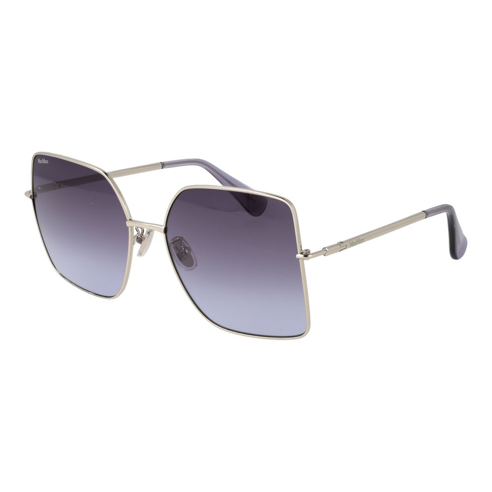 Max Mara Silver Metal Sunglasses