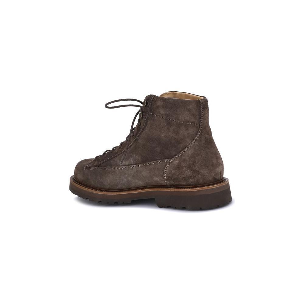 Brunello Cucinelli Suede Ankle Boots BR-MZUNVJW717CZD87-EU42.5/US9.5
