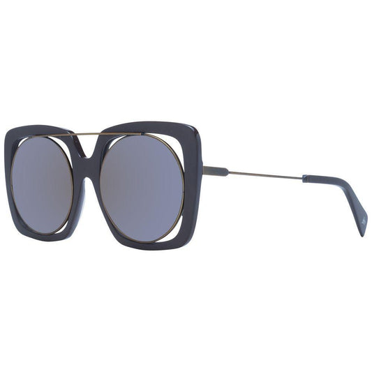 Yohji Yamamoto Brown Unisex Sunglasses YO-1058021