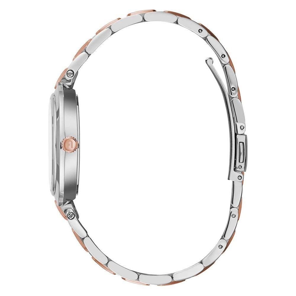 Furla Gray Stainless Steel Dress Watch