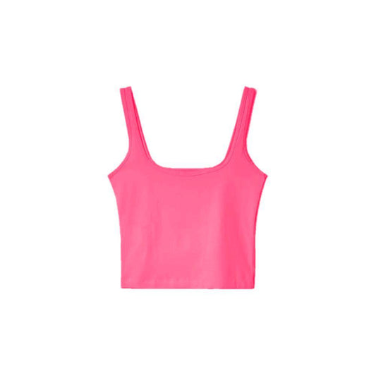 Hinnominate Fuchsia Cotton Tops & T-Shirt