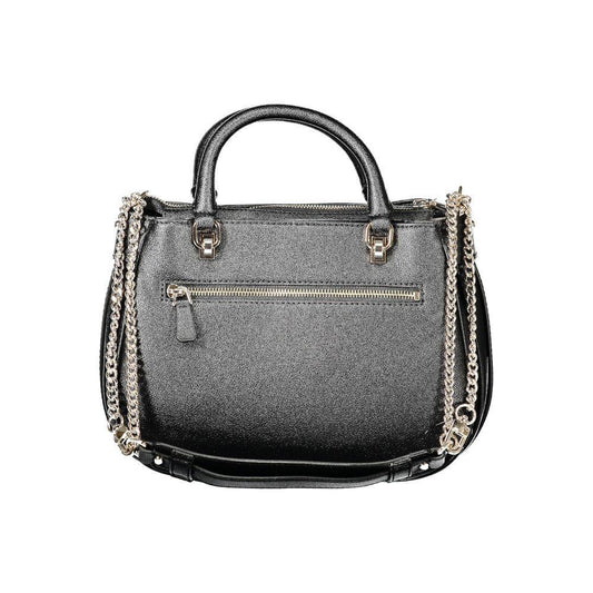 Guess Jeans Black Polyethylene Handbag