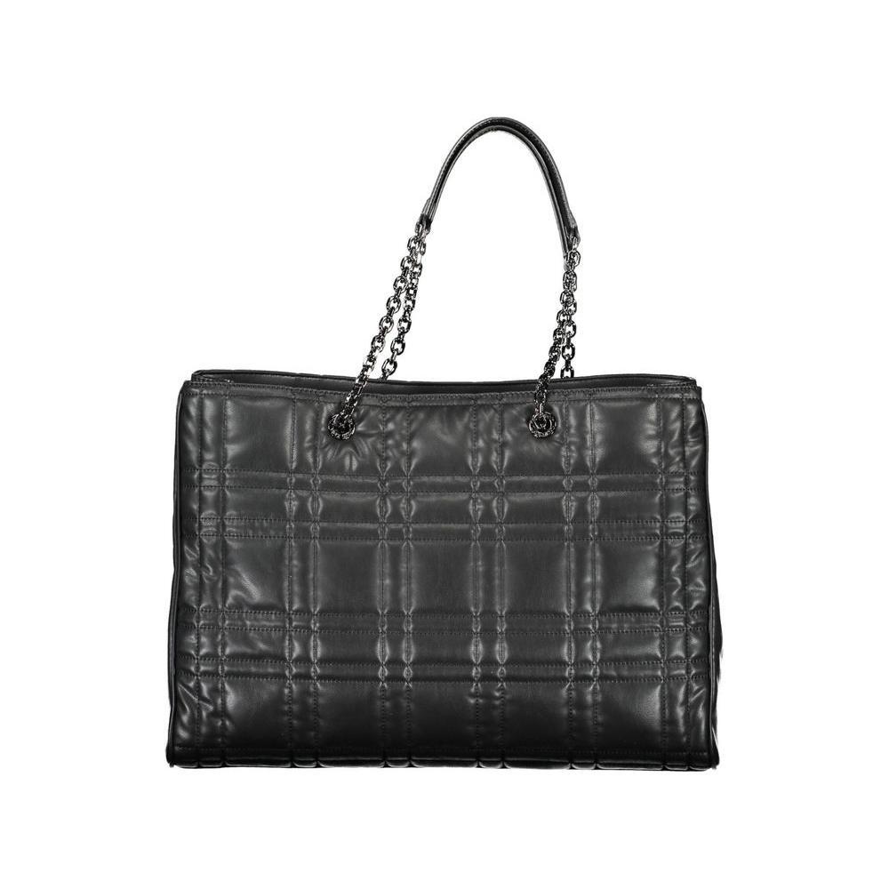 Calvin Klein Black Polyester Handbag