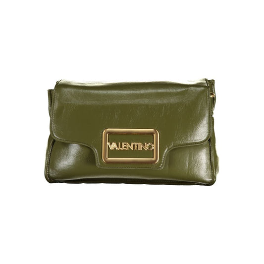 Mario Valentino Green Polyethylene Handbag with removable handle and adjustable strap