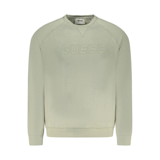 Guess Jeans Green Cotton Sweatshirt