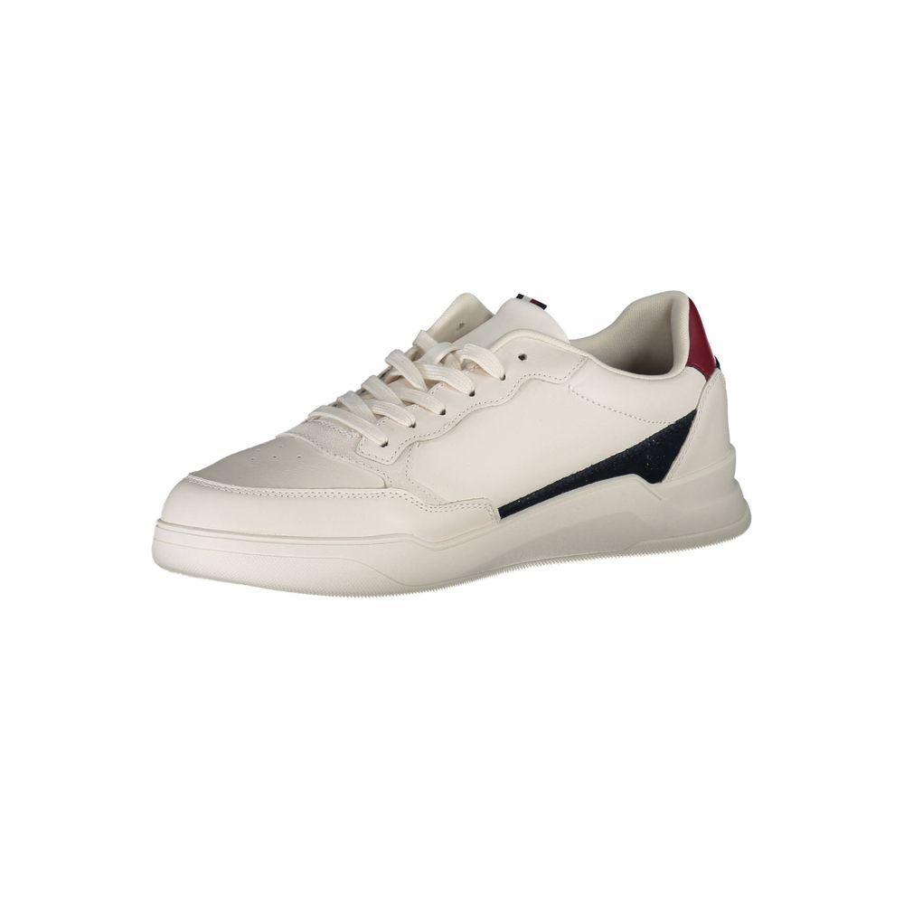 Tommy Hilfiger White Polyester Sneaker