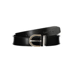 Calvin Klein Black Leather Belt CA-26066-70 CM / 28 INCHES