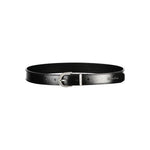 Calvin Klein Black Leather Belt CA-26066-70 CM / 28 INCHES