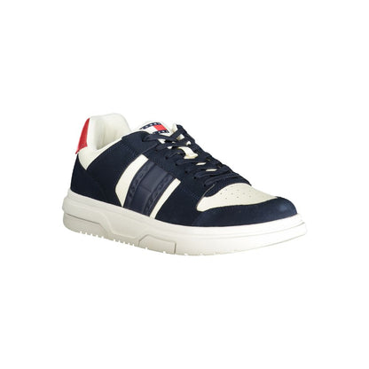 Tommy Hilfiger Blue Leather Men Sneaker 1728,67403481248,Athletic - Sneakers - Shoes,Blue,EU40/US7,EU41/US8,EU42/US9,EU43/US10,EU44/US11,EU45/US12,EU46,Men,New with tags,Shoes,Sneakers - Shoes,Tommy Hilfiger