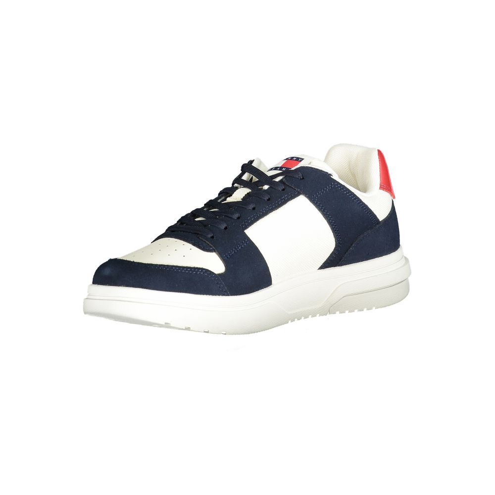 Tommy Hilfiger Blue Leather Men Sneaker 1728,67403481248,Athletic - Sneakers - Shoes,Blue,EU40/US7,EU41/US8,EU42/US9,EU43/US10,EU44/US11,EU45/US12,EU46,Men,New with tags,Shoes,Sneakers - Shoes,Tommy Hilfiger