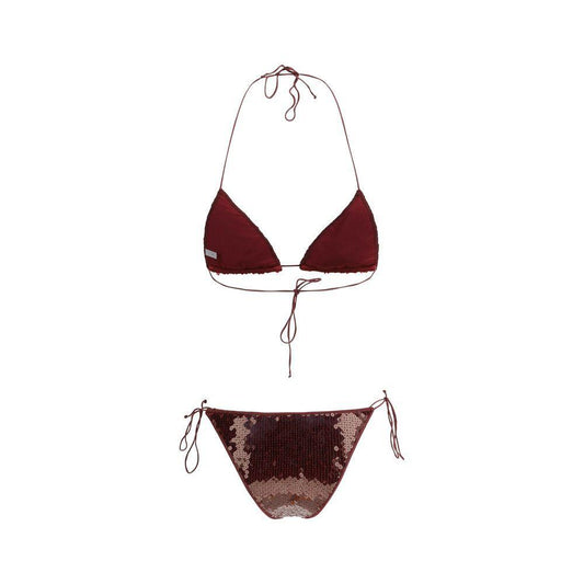Oséree Marylin Swimsuit OS-ATF257BURGUNDY-M