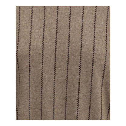 Brunello Cucinelli Beige Cashmere Cashmere Sweater
