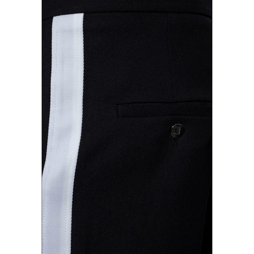 Balmain Black Cotton Jeans & Pant BA-15507-IT54 | XXL