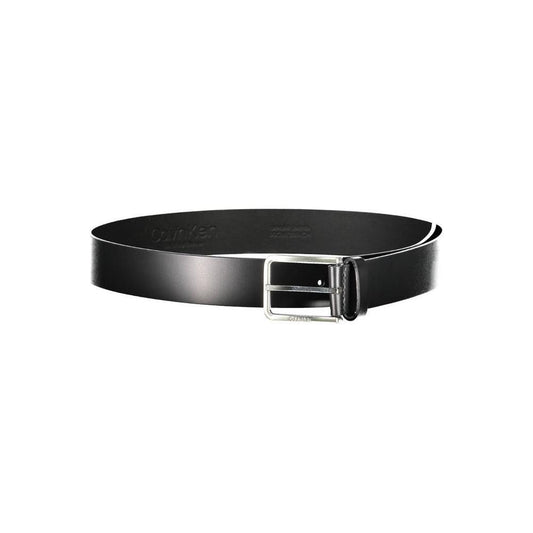 Calvin Klein Black Leather Belt CA-14018-95 CM / 38 INCHES