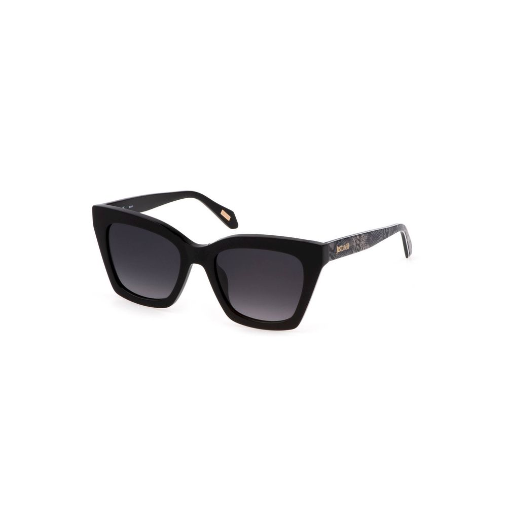 Just Cavalli Black Plastic Women Sunglass