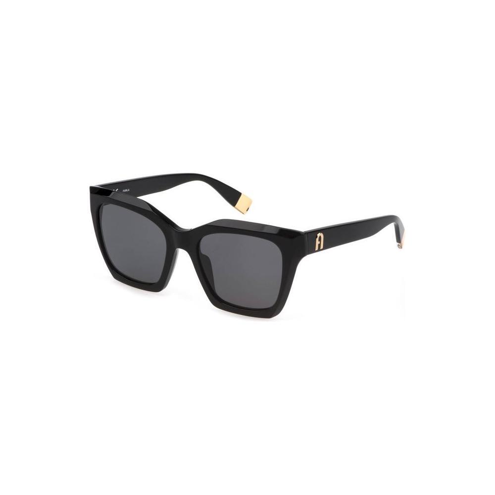 Furla Black Acetate Women Sunglass FU-21458