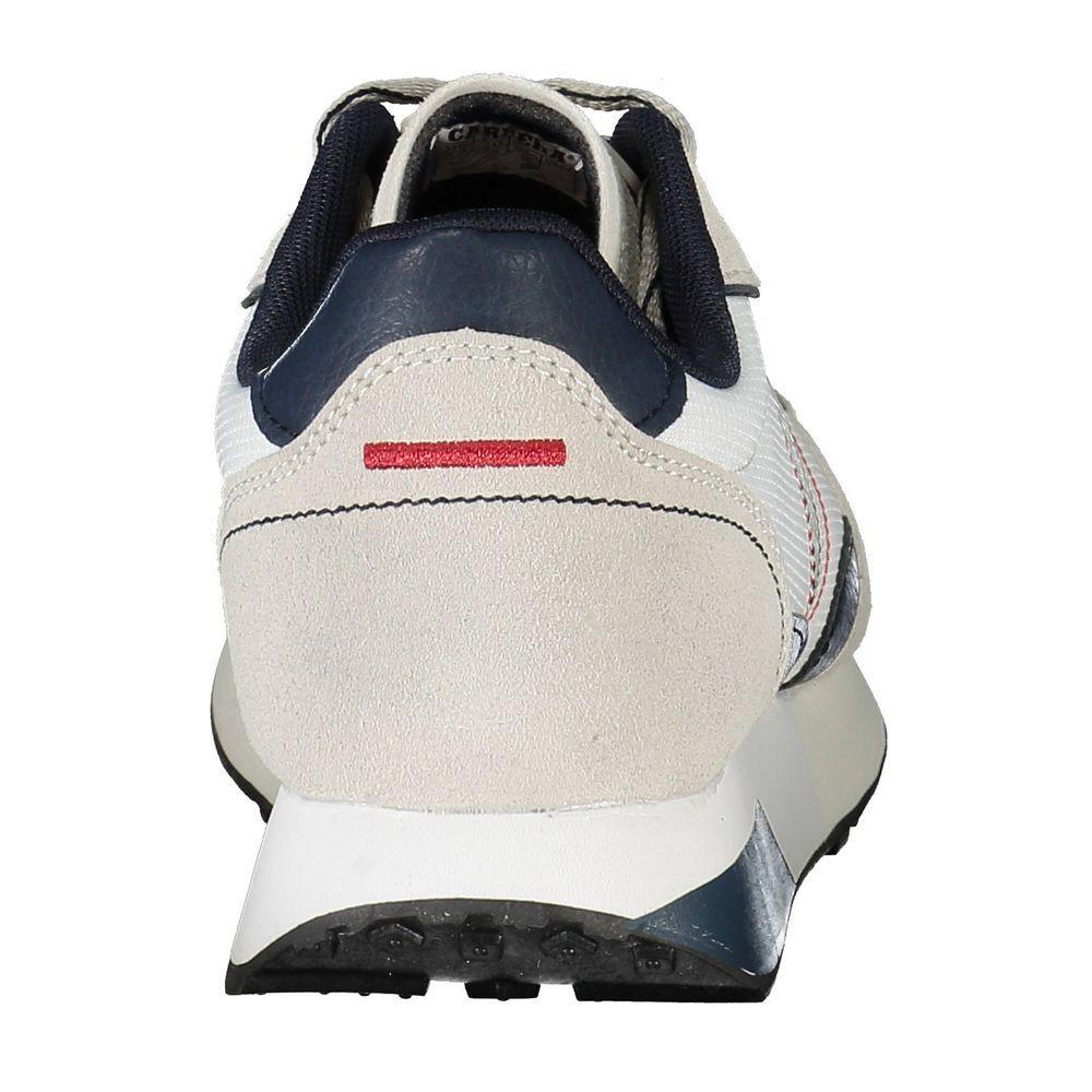 Front view with bag zipped and handles upright.