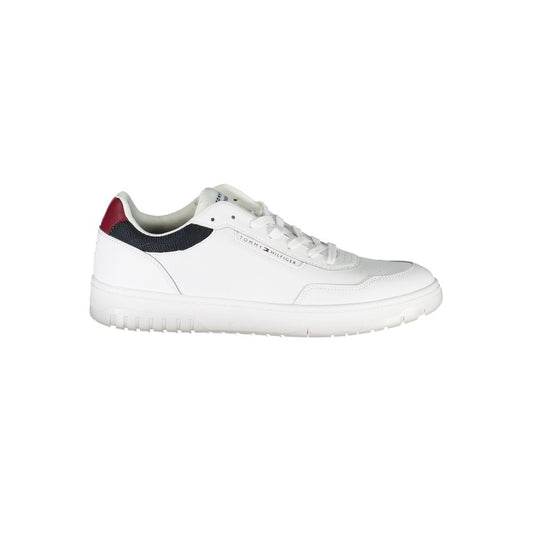 Tommy Hilfiger White Leather Sneaker