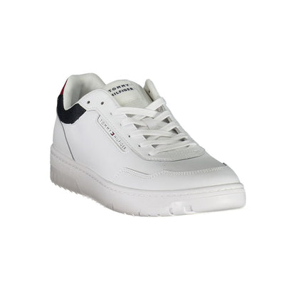 Tommy Hilfiger White Leather Sneaker