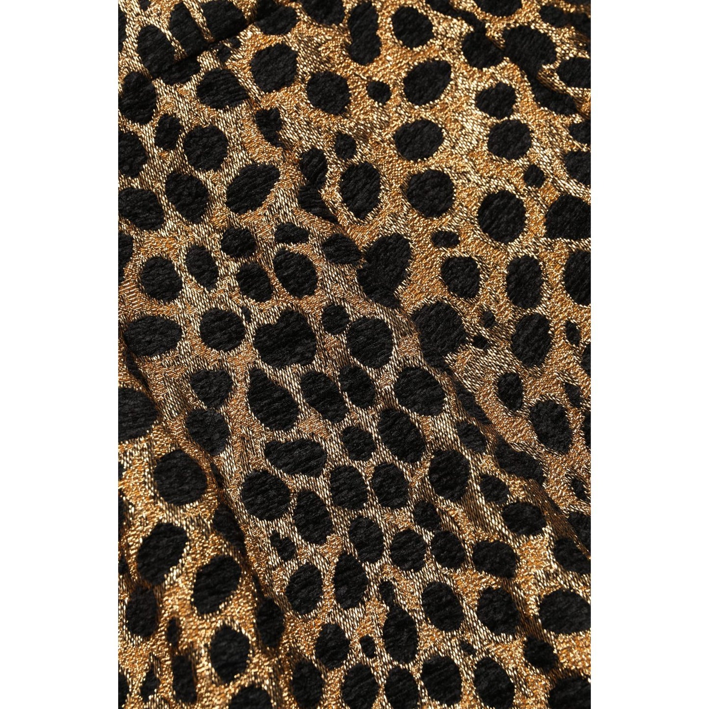 Dolce & Gabbana Brown Leopard High Waisted Hot Pants Shorts