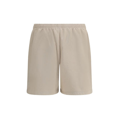Balenciaga Beige Cotton Bermuda Shorts