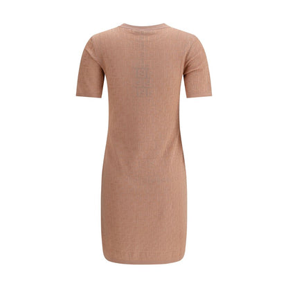 Fendi Multicolor Cotton Casual Dress