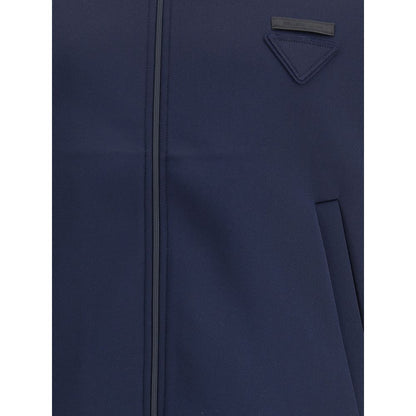 Prada Blue Polyester Sweatshirt