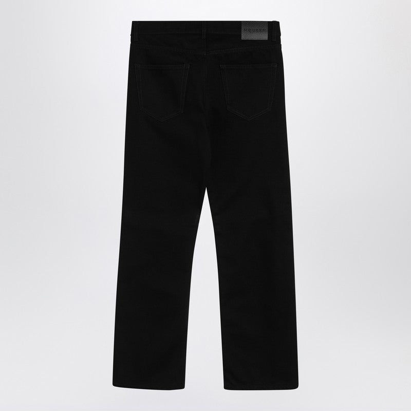 Alexander McQueen Black cotton pants 813573QYAAC/Q_ALEXQ-1000_202