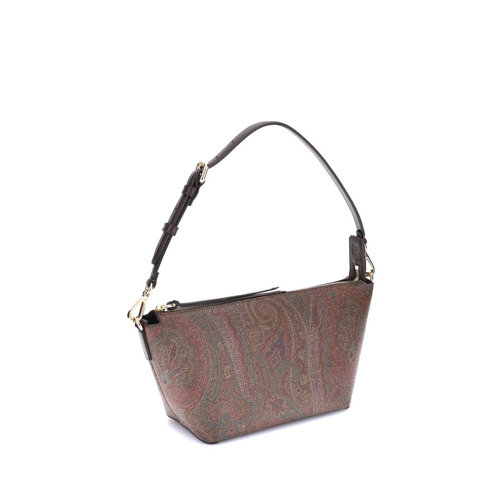 Etro Multicolor Cotton Shoulder Bag