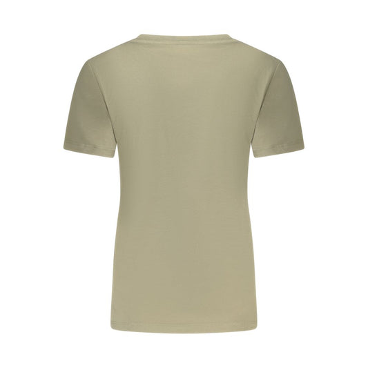 Guess Jeans Green Cotton Tops & T-Shirt