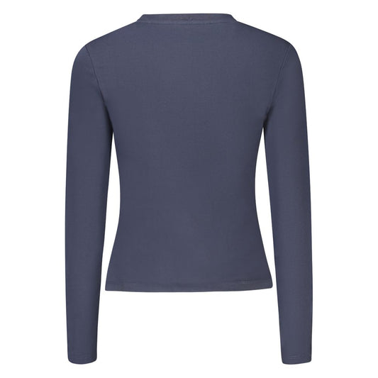 Guess Jeans Blue Cotton Tops & T-Shirt GU-39064-L