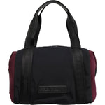Dolce & Gabbana Black Maroon Hand Shoulder Duffel Travel Bag BAG4643