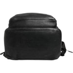 Dolce & Gabbana Black Palermo Backpack Hammered Calfskin Leather Bag BAG4648