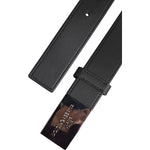 Dolce & Gabbana Black Leather Classic Metal Logo Buckle Belt BEL9494-85