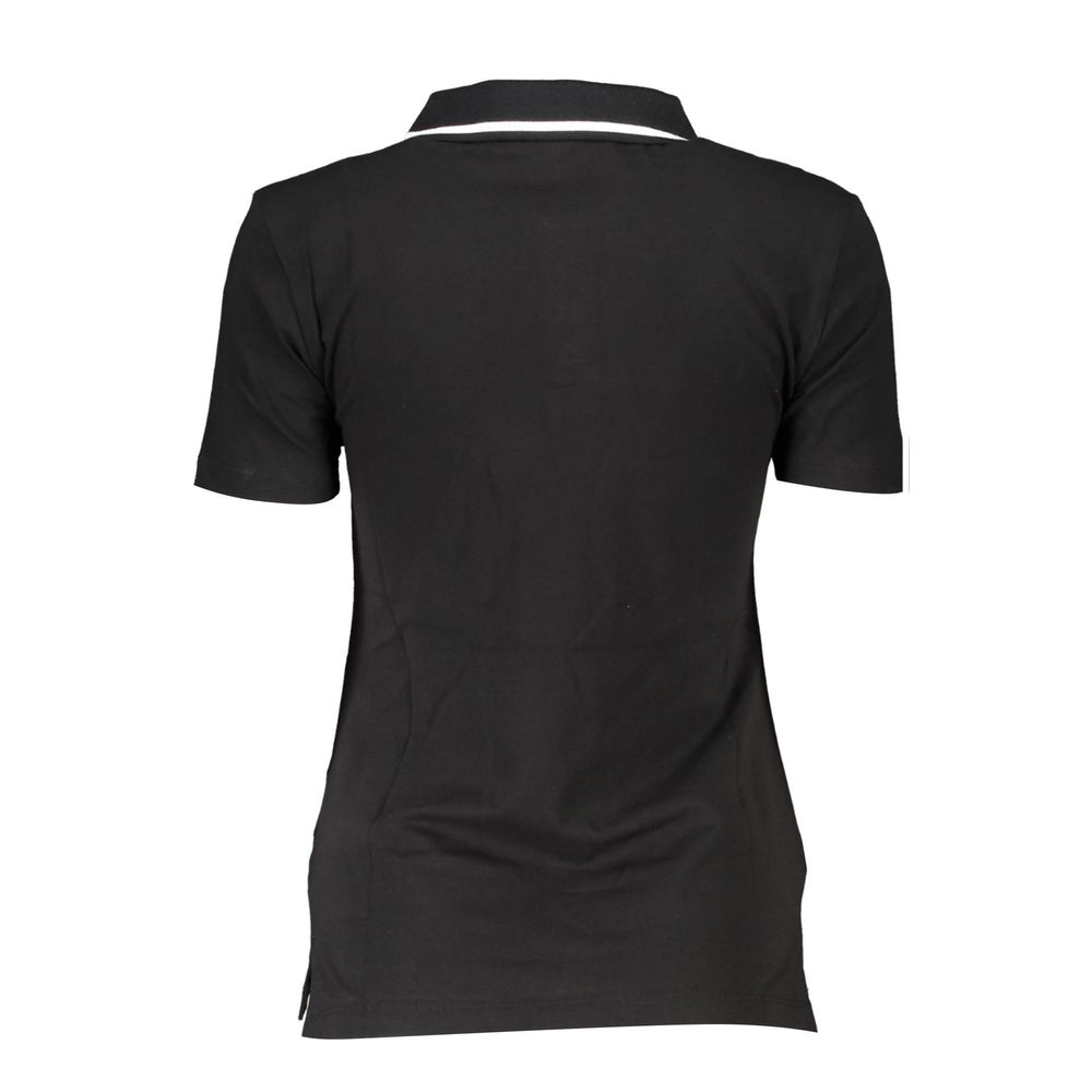 Fila Black Cotton Polo Shirt
