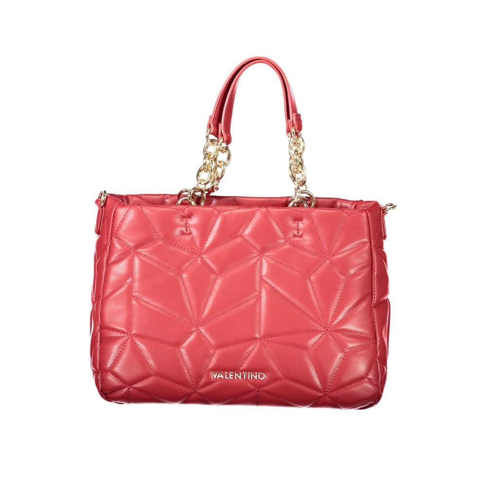 Mario Valentino Red Polyethylene Handbag