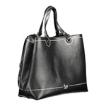 BYBLOS Black Polyethylene Handbag BY-12672