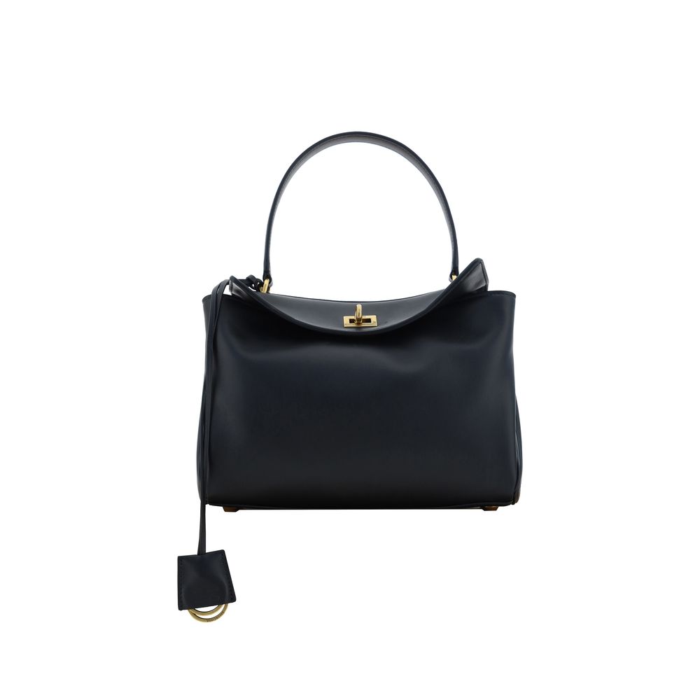 Balenciaga Black Calf Leather Bos Taurus Shoulder Bag
