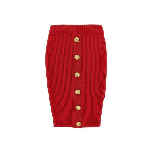 Balmain Knee-Length Mini Skirt BA-8735236522196-36