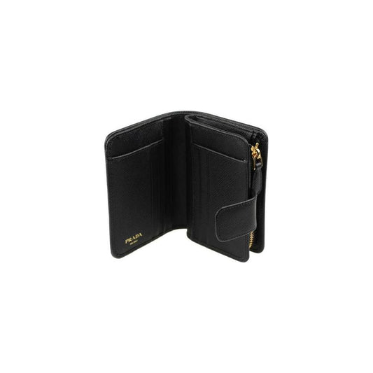 Prada Nylon and Leather French Wallet PR-8810246209748