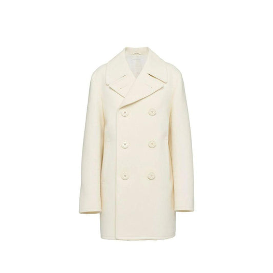 Prada Double-Breasted Wool Coat