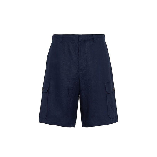 Prada Linen Bermuda