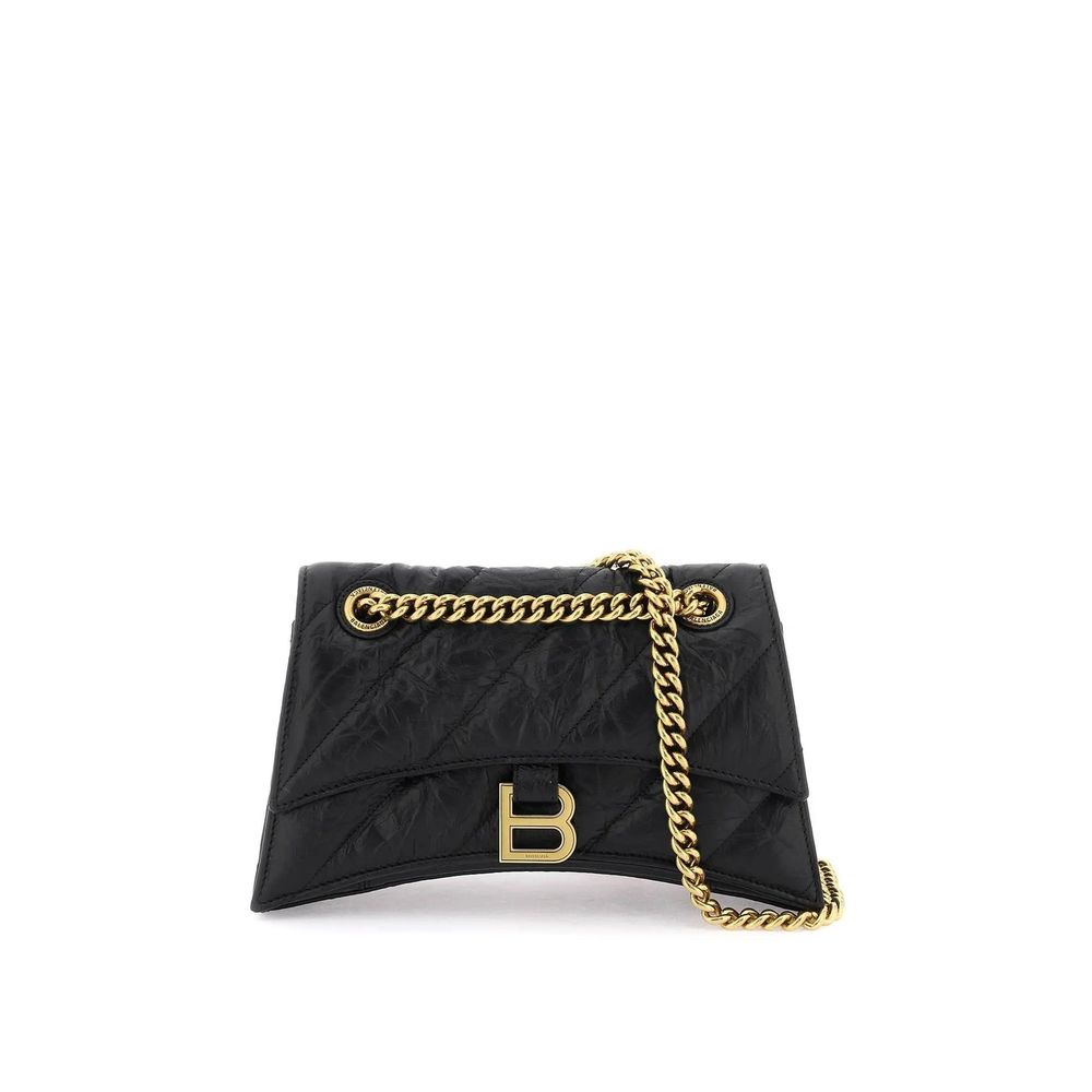 Balenciaga Black Calfskin Shoulder Bag