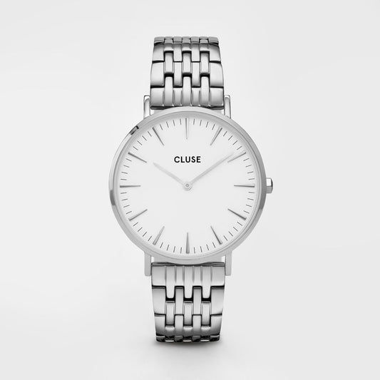 Cluse Silver Stainless Steel Watch CLCW0101201023AC
