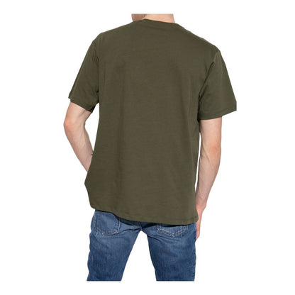 Balmain Green Cotton T-Shirt