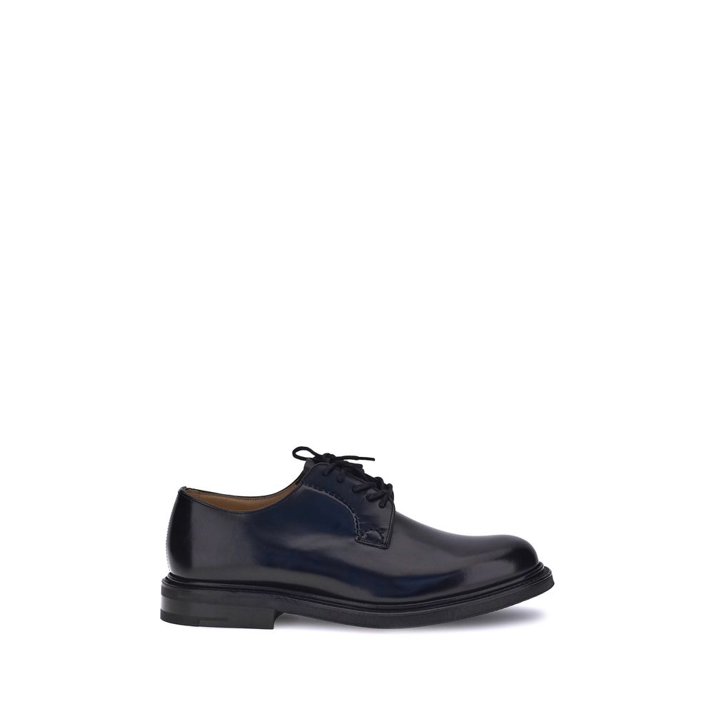 Church's Black Calf Leather Bos Taurus Oxfords And Derbies