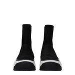 Kenzo Black Leather Ankle Boots